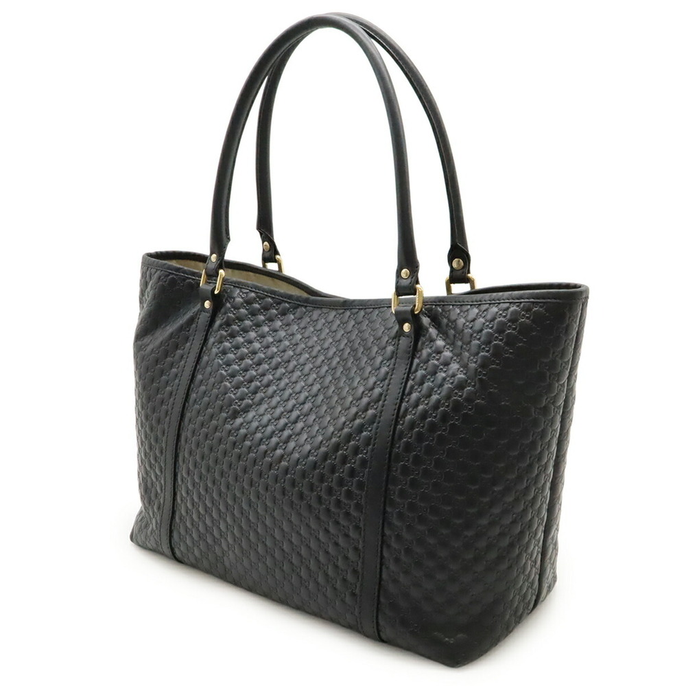 GUCCI Authentic Black Leather Shoulder Bag - Picture 3 of 8